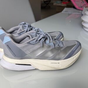 adidas Adizero Boston 13 Running Shoes - Light Gray